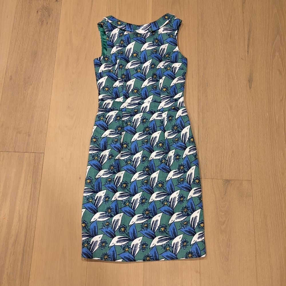 Boden 60's Silhouette dress